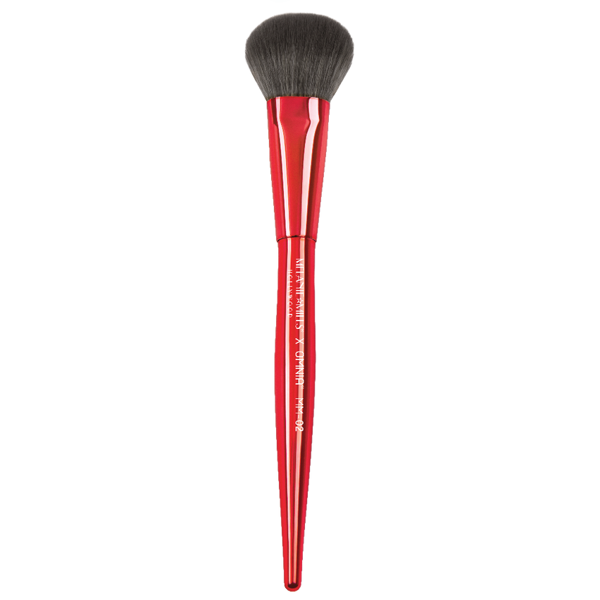 Mini Powder Brush For Face & Body Makeup - MM02 X OMNIA® Mini Powder Brush For Face & Body Makeup - MM02 X OMNIA®