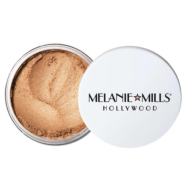 ファンデーション Mel Deep Gold Dust - Shimmering Makeup – Melanie Mills Hollywood