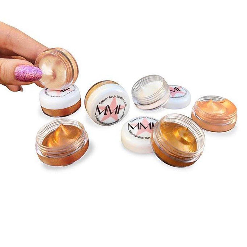 Gleam Radiance Face & Body Makeup Sampler Kit - SEXY SAMPLER Gleam Radiance Face & Body Makeup Sampler Kit - SEXY SAMPLER